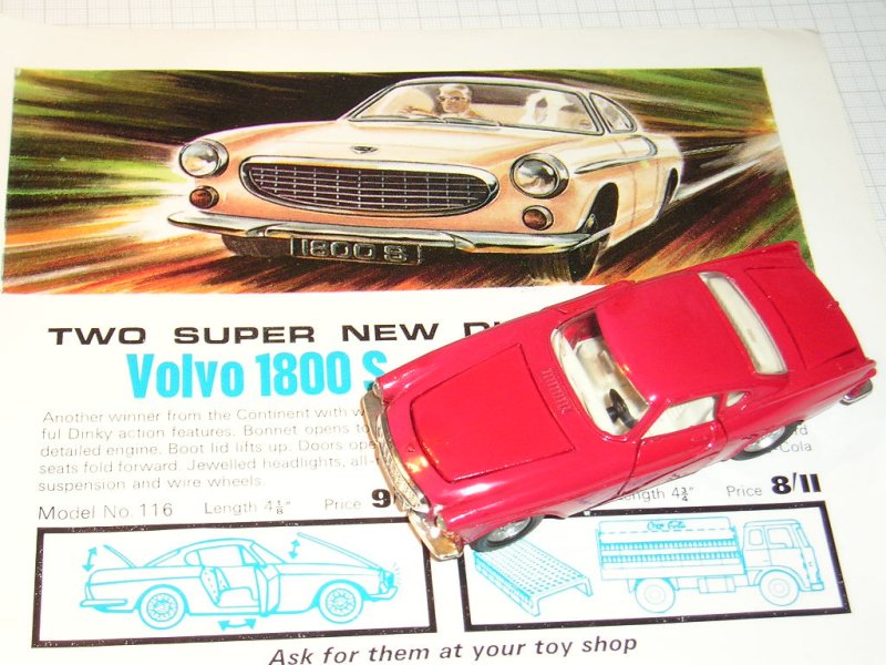 Volvo P1800 model cars collector toys samlarleksaker modellbilar